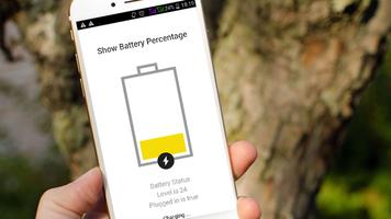 Show Battery Percentage Poster