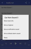 Sons de corne de voiture capture d'écran 2