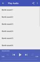 برنامه‌نما Bomb sound effects عکس از صفحه