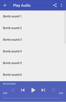 Bombe effets sonores capture d'écran 2