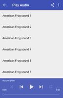 برنامه‌نما Frog sounds عکس از صفحه
