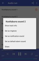 Geräusche Kookaburra Screenshot 2