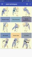 Techniques de judo Affiche