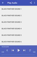 Black panther sounds স্ক্রিনশট 1