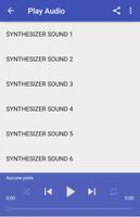 برنامه‌نما Synthesizer Sounds عکس از صفحه