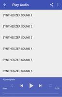 Sonidos de sintetizador captura de pantalla 2