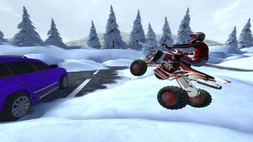 ATV Snow Simulator - Quad Bike Plakat