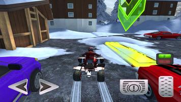 ATV Snow Simulator - Quad Bike Ekran Görüntüsü 1