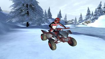 ATV Snow Simulator - Quad Bike capture d'écran 2