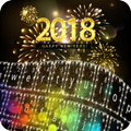 New Year Keyboard Theme 2018