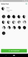 MOON Stickers for WhatsApp پوسٹر