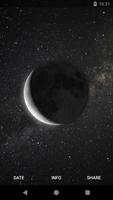 MOON - Current Moon Phase الملصق