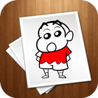 آیکون‌ Learn to Draw Shin Chan