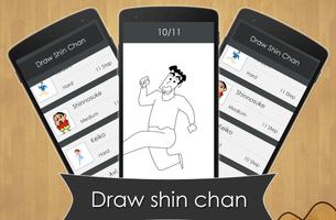 برنامه‌نما Learn to Draw Shin Chan عکس از صفحه