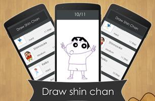 برنامه‌نما Learn to Draw Shin Chan عکس از صفحه