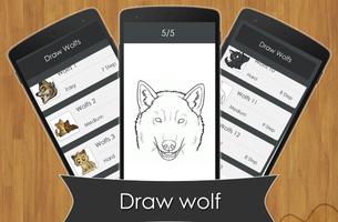 learn to Draw Wolf تصوير الشاشة 1