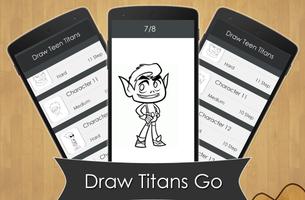 Poster Draw Titans Go