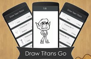 Draw Titans Go Affiche