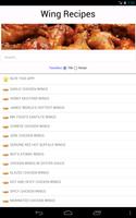 Free Chicken Wing Recipes স্ক্রিনশট 2