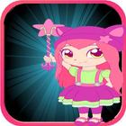 Little Charmers games Dress Up icône