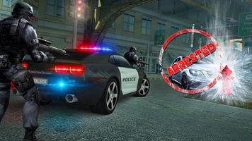 Police Road Chase 3D capture d'écran 1