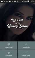 Live Chat With Sunny Leone - Prank Ekran Görüntüsü 1