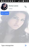 Live Chat With Sunny Leone - Prank Ekran Görüntüsü 2