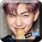 Live Chat With BTS RM KPop Fans - Prank أيقونة