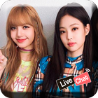 Live Chat With Black Pink KPop Fans - Prank icône