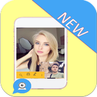 Girl live video chat icon