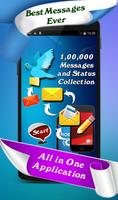 100000 Messages & Status Affiche