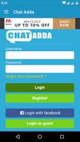 Chat Adda - Indian Chat Rooms الملصق