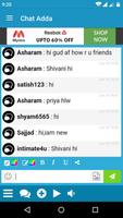 Chat Adda - Indian Chat Rooms تصوير الشاشة 1