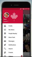 Canada Chat, Find & Date Cartaz