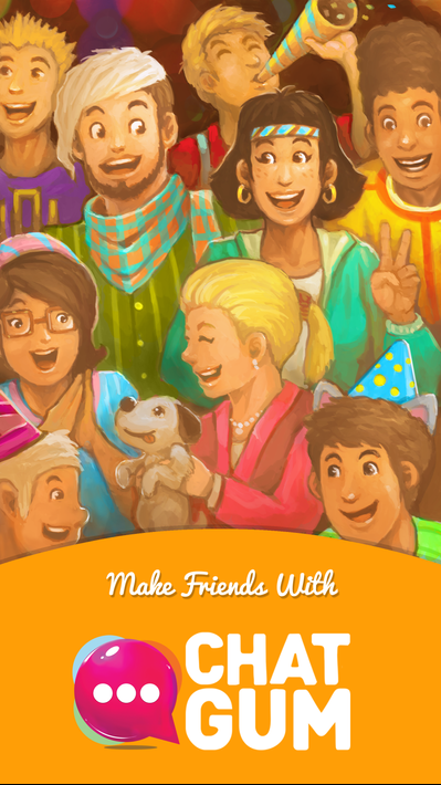 Chat Rooms - Find Friends poster