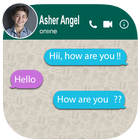 Chat Asher Angel Prank icône