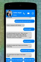 Chat Asher Angel Prank capture d'écran 2