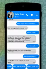Chat Asher Angel Prank APK download