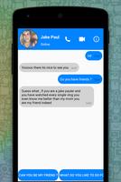 Chat Jake Paul Prank اسکرین شاٹ 1