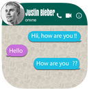 Chat Justin Bieber Prank APK