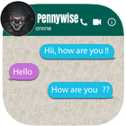 Chat Pennywise Prank أيقونة