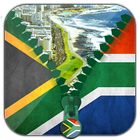 South Africa Flag Lock Screen icône