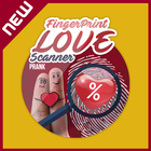 Finger Print Love Scanner Test ícone