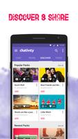 Chativity - Chat, Like & Share اسکرین شاٹ 1