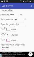 Gas Z factor تصوير الشاشة 1