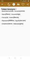 Antonyms Synonyms  One-Word Substitution (offline) syot layar 2