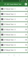 IIT JEE Crack Mock Test (offline) 海報