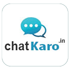 Chat Karo -world's most popular chat website & app 圖標