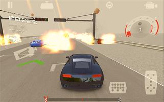 Zombie Rush Demolition Racing ภาพหน้าจอ 1