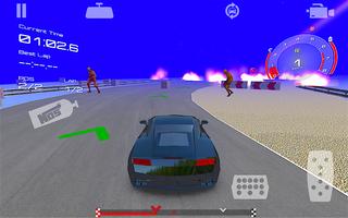 Zombie Rush Demolition Racing ภาพหน้าจอ 2